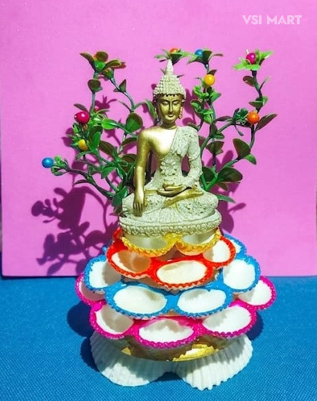 Natural Seashells Tamarai Buddha