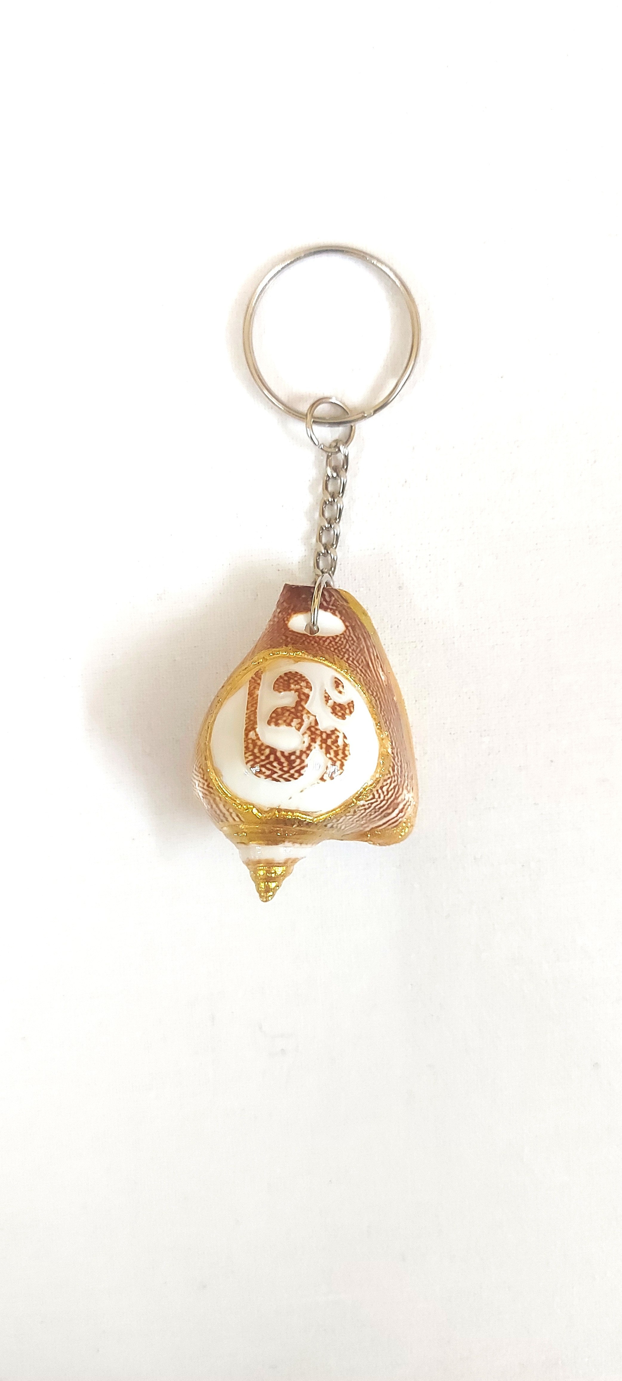 Seashell Om Keychain (Special)