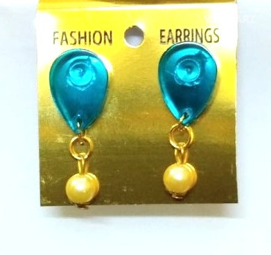 Handmade Resin Blue Clear Drops