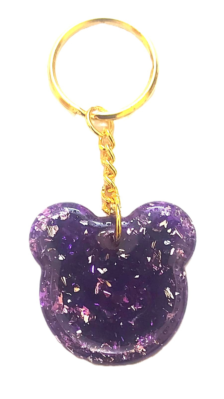 Resin Micky Head Keychain