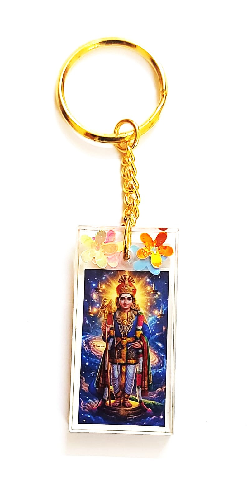 Resin Crystal Clear Keychain