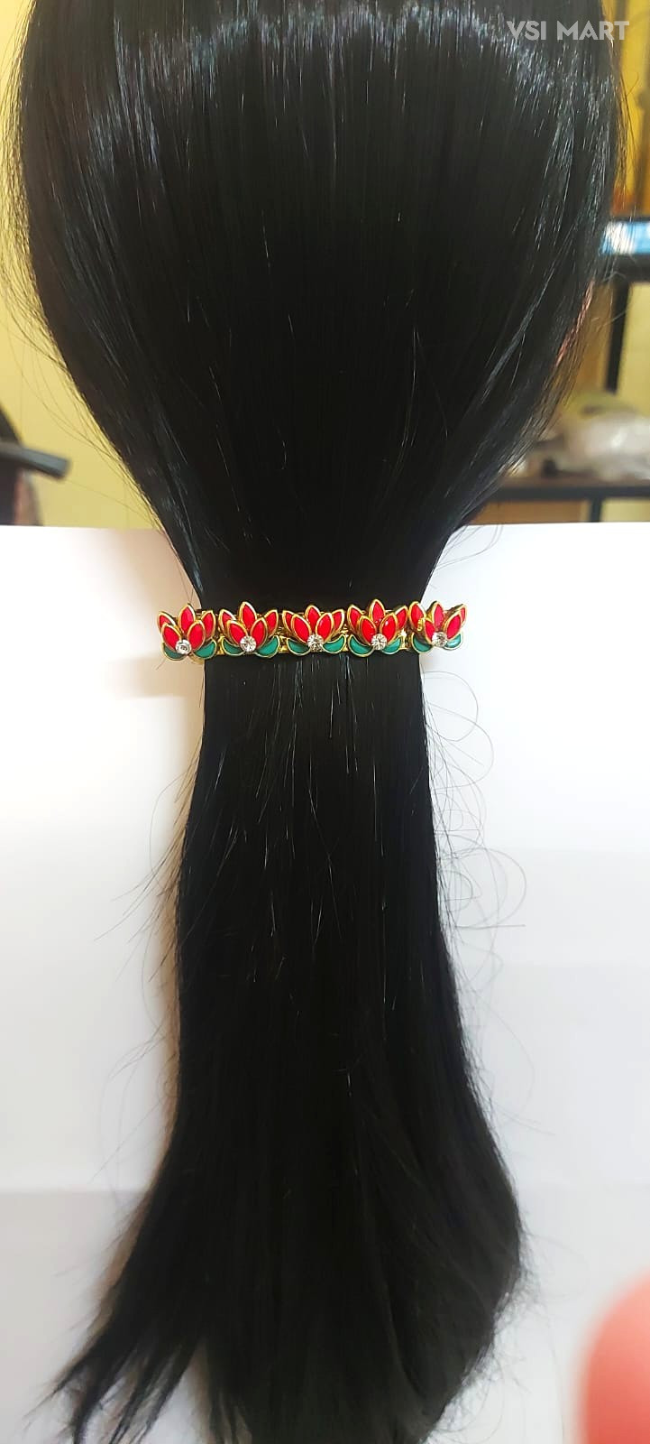 Gold Finish Hair Clips for Women