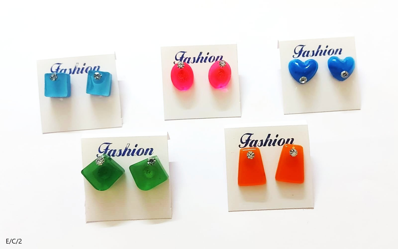 Resin Money Saver Combo Stud Earrings  (5Set)