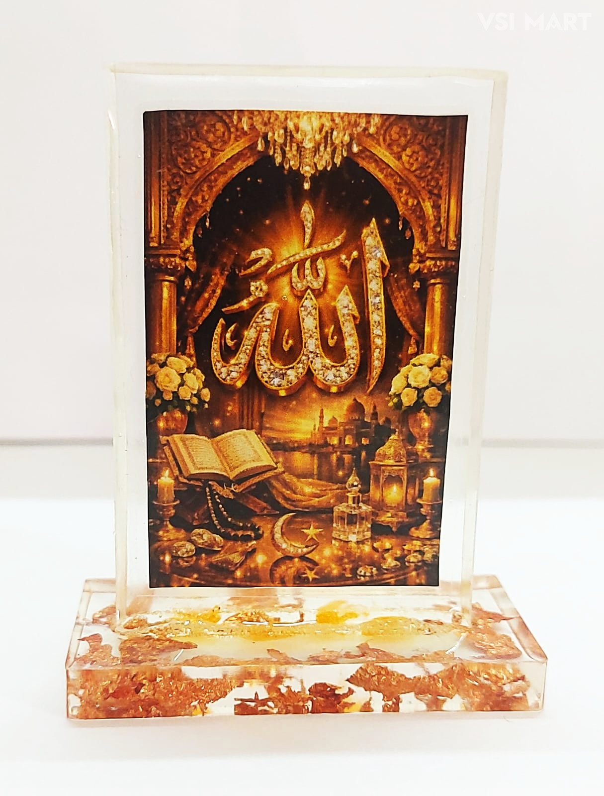 Islamic Photo Muslim Religious Resin Car Dashboard, Home, Office Decor