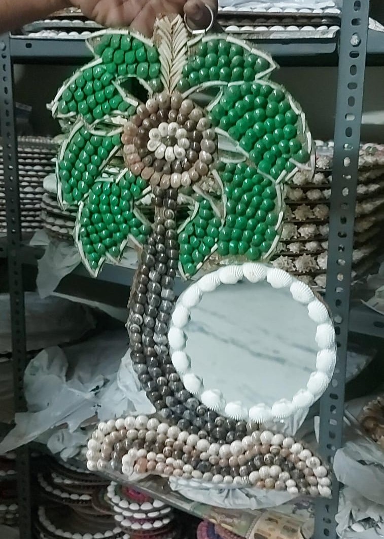 100% Natural Rare Variety Tree Design Mirror Standard Size