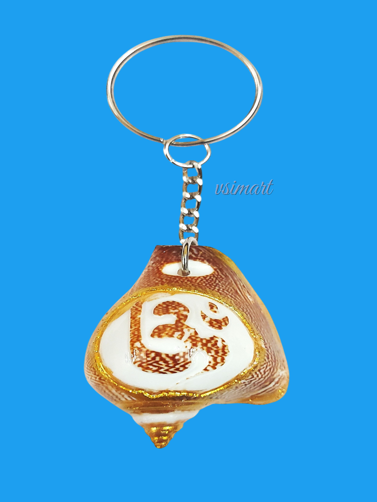Seashell Om Keychain (Special)