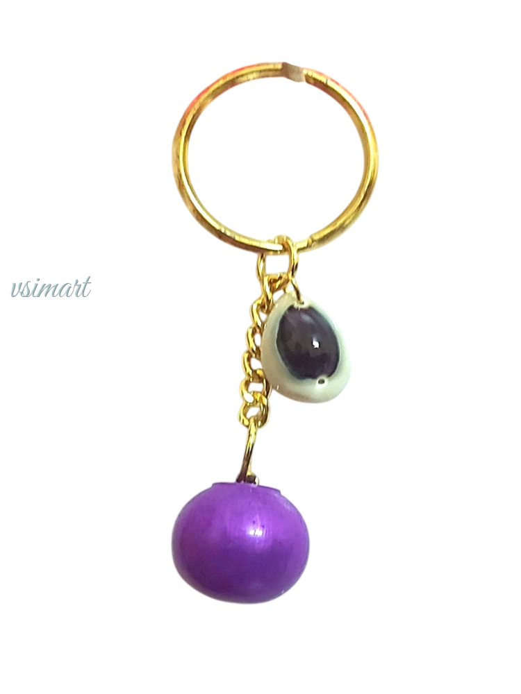Resin Ball Keychain