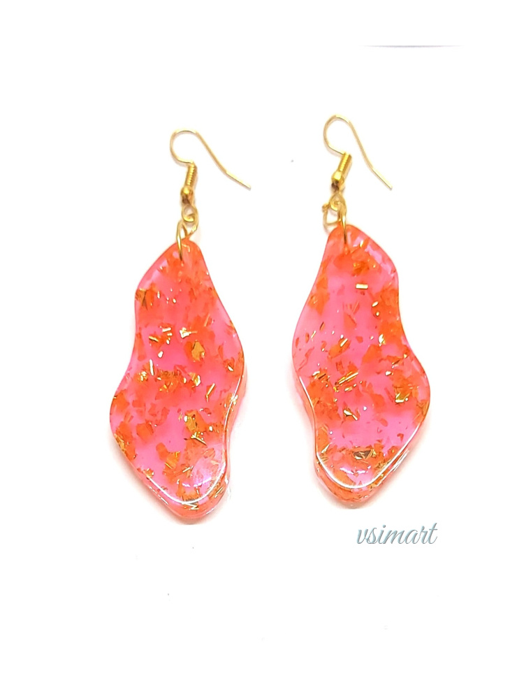 Resin Earrings  (1Set)